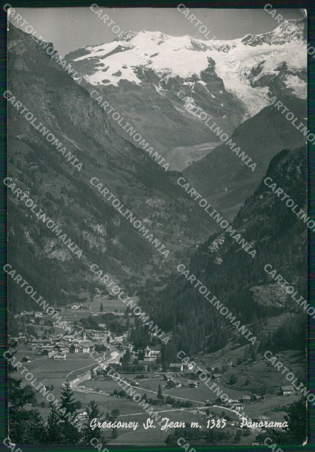 Aosta Gressoney Saint Jean Foto FG cartolina KB1787 – fronte