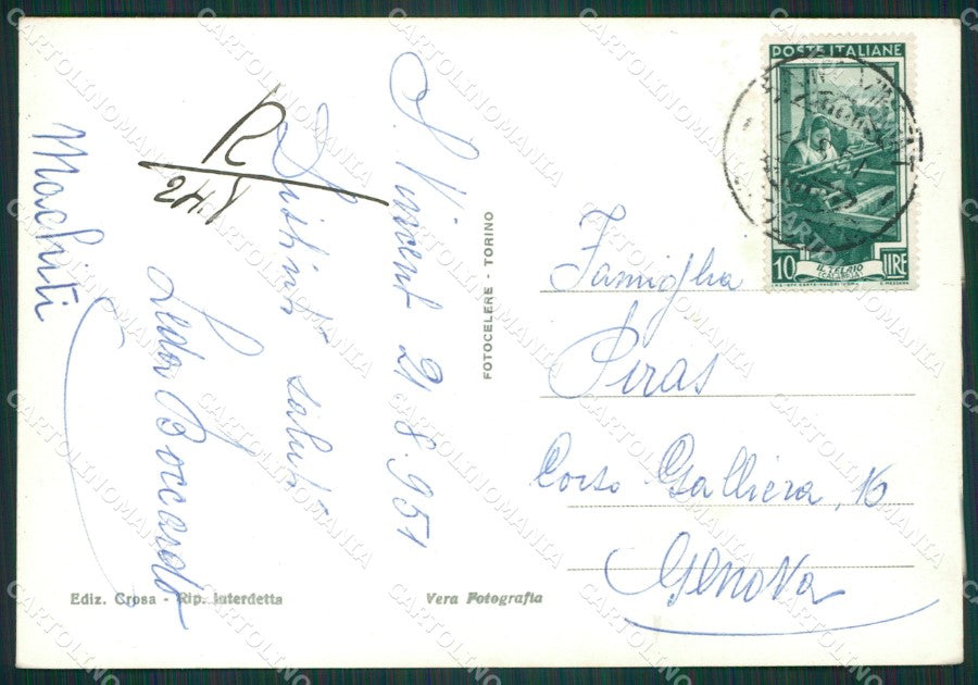 Aosta Saint Vincent Foto FG cartolina KB1794 – retro