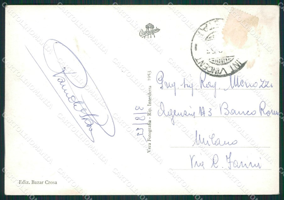 Aosta Saint Vincent Foto FG cartolina KB1795 – retro