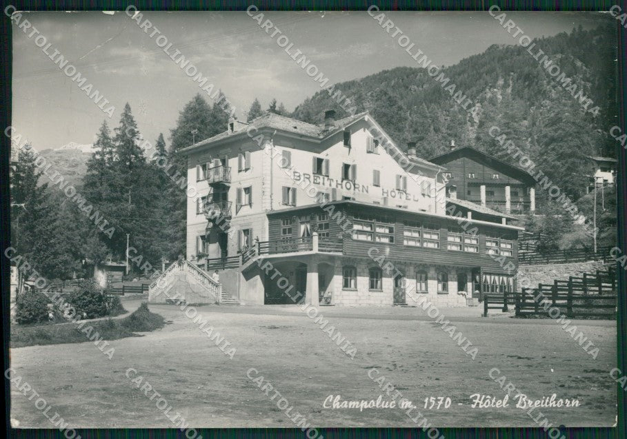 Aosta Ayas Champoluc PIEGHE STRAPPINO Foto FG cartolina KB1797 – fronte