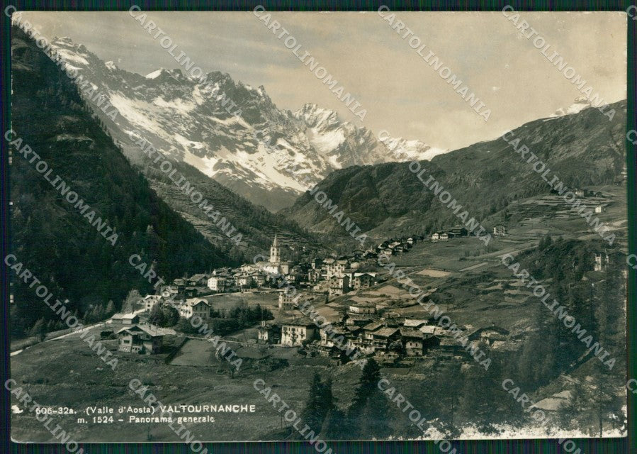Aosta Valtournanche ABRASA Foto FG cartolina KB1814 – fronte