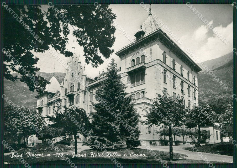Aosta Saint Vincent Foto FG cartolina KB1816 – fronte