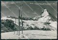 Aosta Valtournenche Cervino Nevicata Sci Colle Teodulo Foto FG cartolina KB1820 – fronte