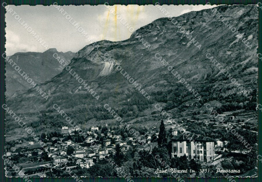 Aosta Saint Vincent MACCHIA Foto FG cartolina KB1822 – fronte