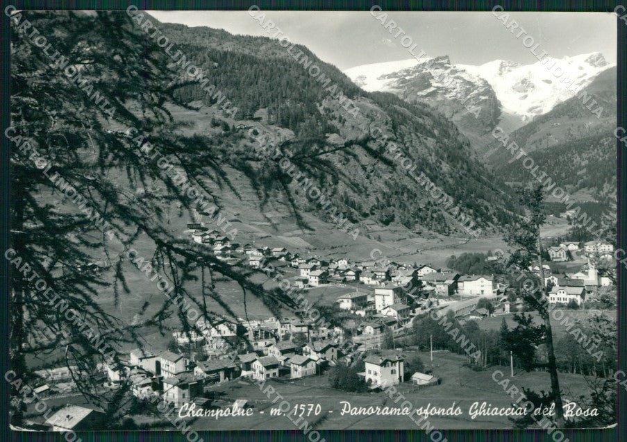 Aosta Ayas Champoluc Ghiacciai del Rosa Foto FG cartolina KB1826 – fronte