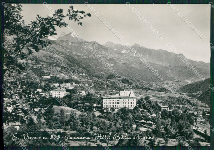 Aosta Saint Vincent Foto FG cartolina KB1833 – fronte