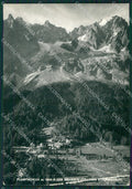 Aosta Courmayeur Planpincieux Grandes Jorasses Foto FG cartolina KB1838 – fronte