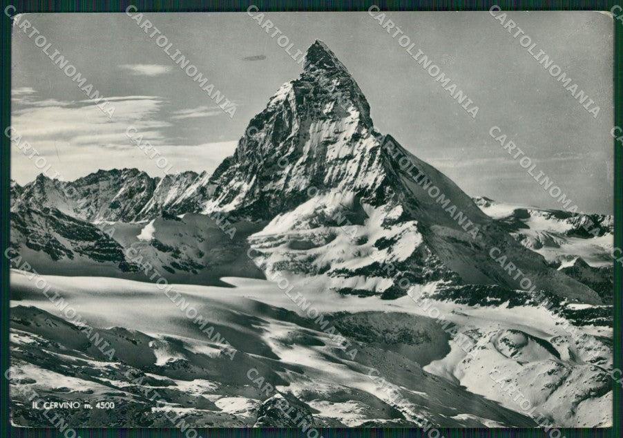 Aosta Valtournenche Cervino PIEGHINE Foto FG cartolina KB1846 – fronte