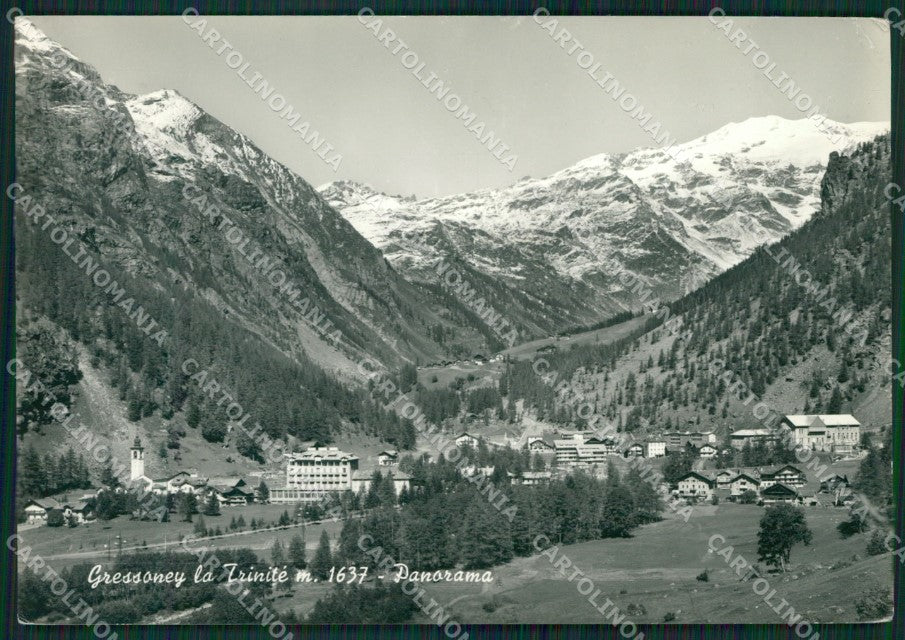 Aosta Gressoney la Trinitè Foto FG cartolina KB1859 – fronte