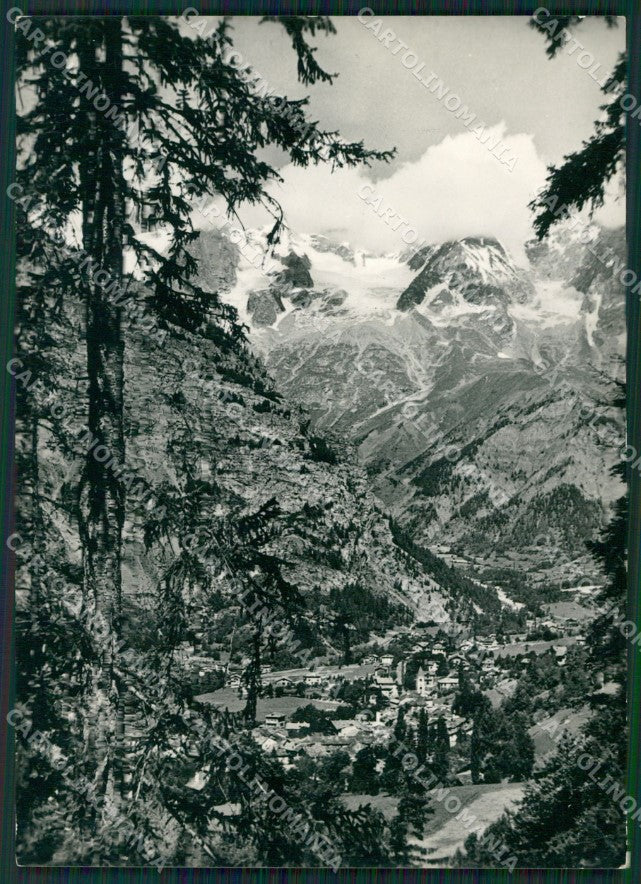 Aosta Courmayeur Foto FG cartolina KB1868 – fronte