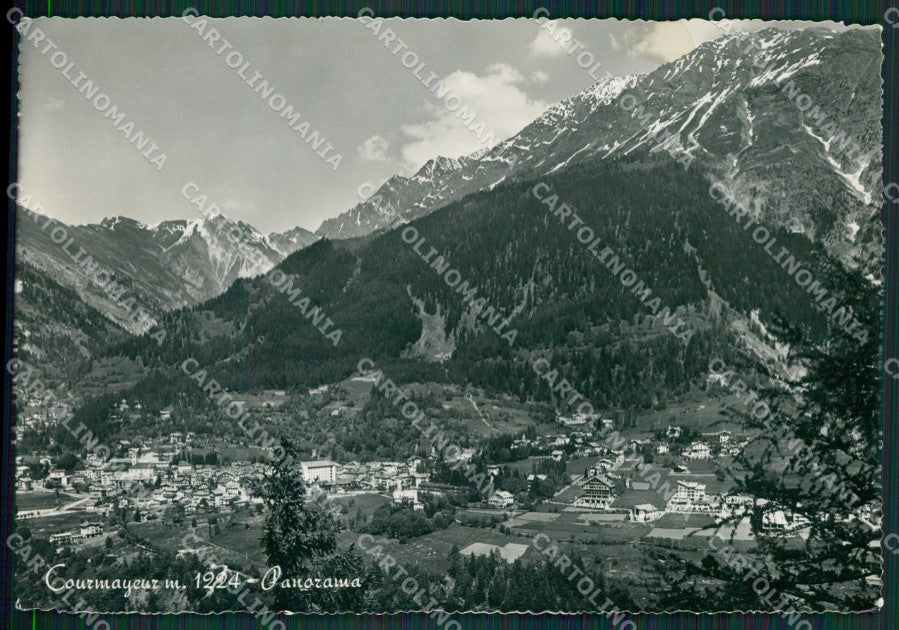 Aosta Courmayeur Foto FG cartolina KB1871 – fronte
