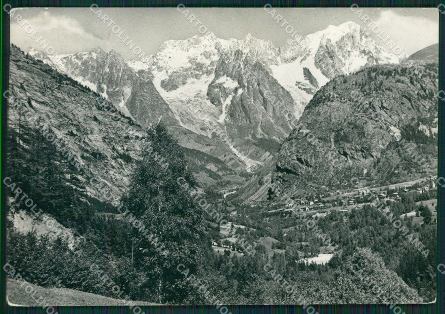 Aosta Courmayeur Foto FG cartolina KB1878 – fronte