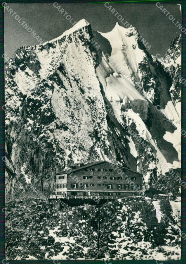 Aosta Courmayeur Rifugio Torino Cai PIEGA Foto FG cartolina KB1881 – fronte