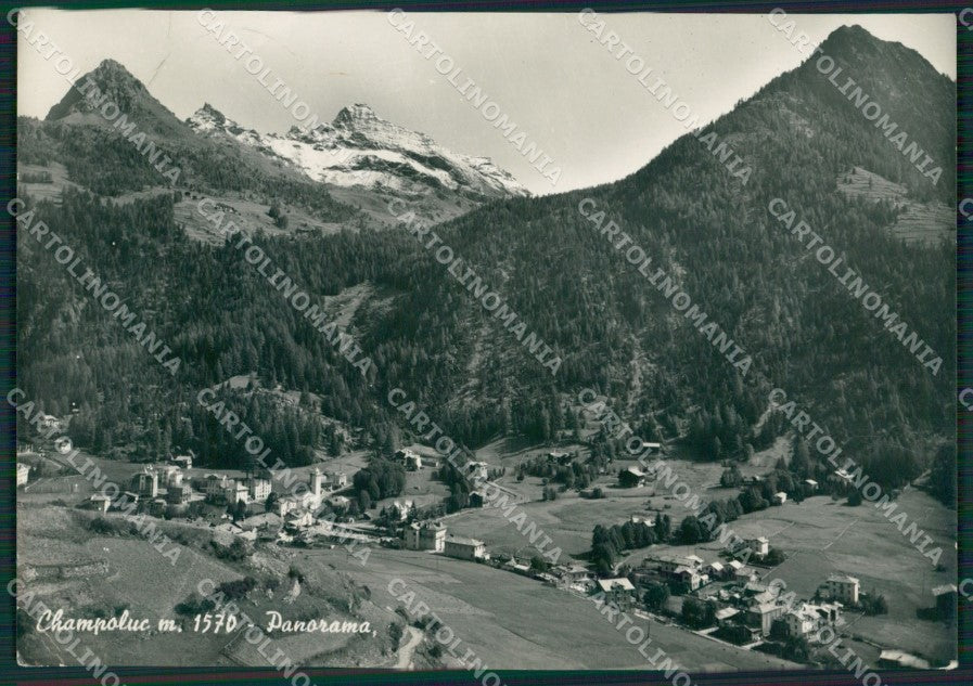 Aosta Ayas Champoluc STRAPPINO Foto FG cartolina KB1892 – fronte