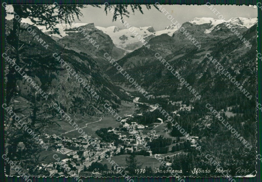 Aosta Ayas Champoluc Monte Rosa Foto FG cartolina KB1893 – fronte