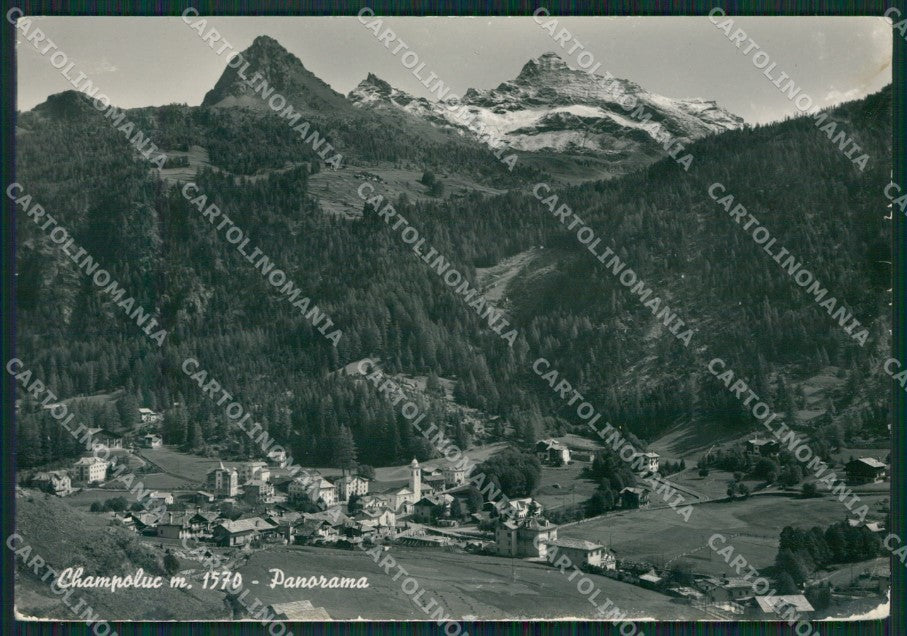 Aosta Ayas Champoluc PIEGA Foto FG cartolina KB1894 – fronte