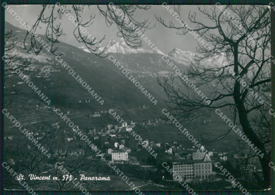Aosta Saint Vincent Foto FG cartolina KB1895 – fronte