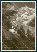 Aosta Courmayeur Ghiacciaio Brenva Monte Bianco PIEGA Foto FG cartolina KB1910 – fronte