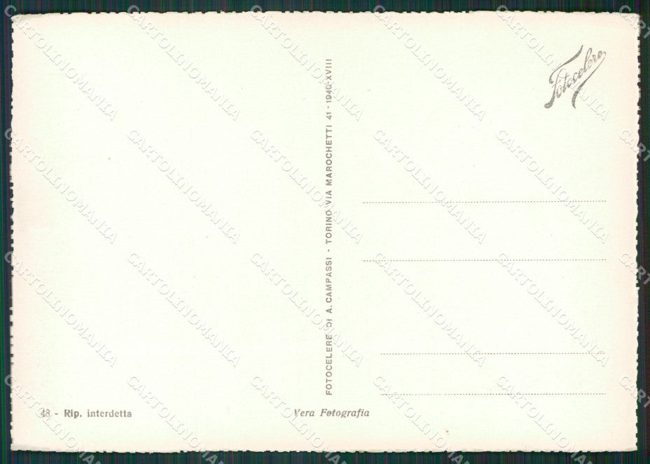 Aosta Città Caserme Foto FG cartolina KB1917 – retro