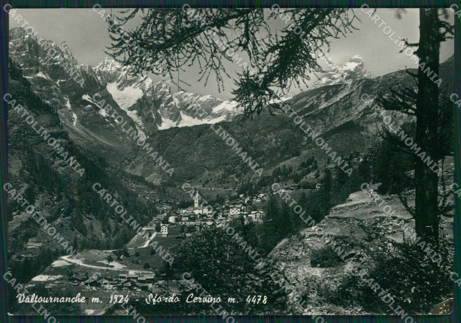 Aosta Valtournenche Cervino Foto FG cartolina KB1923 – fronte