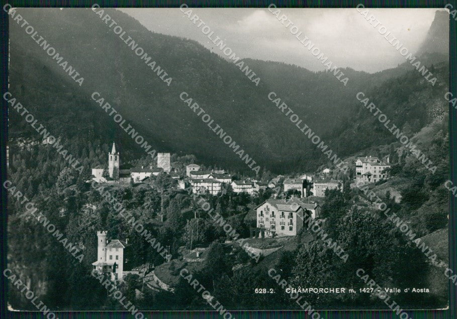 Aosta Champorcher ABRASA Foto FG cartolina KB1938 – fronte