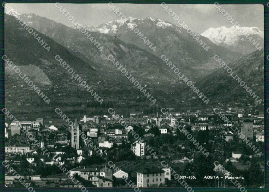 Aosta Città Foto FG cartolina KB1946 – fronte