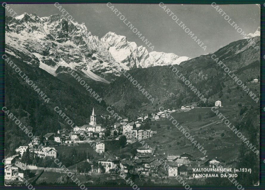 Aosta Valtournache Foto FG cartolina KB1947 – fronte