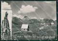 Aosta Piccolo San Bernardo Confine PIEGHE Foto FG cartolina KB1954 – fronte