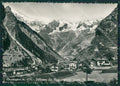 Aosta Courmayeur La Saxe Catena Monte Bianco ABRASA Foto FG cartolina KB1966 – fronte