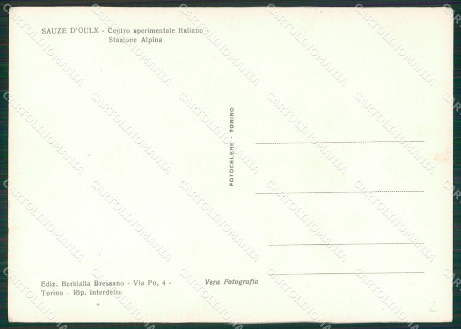 Torino Sauze D'Oulx Foto FG cartolina KB1973 – retro