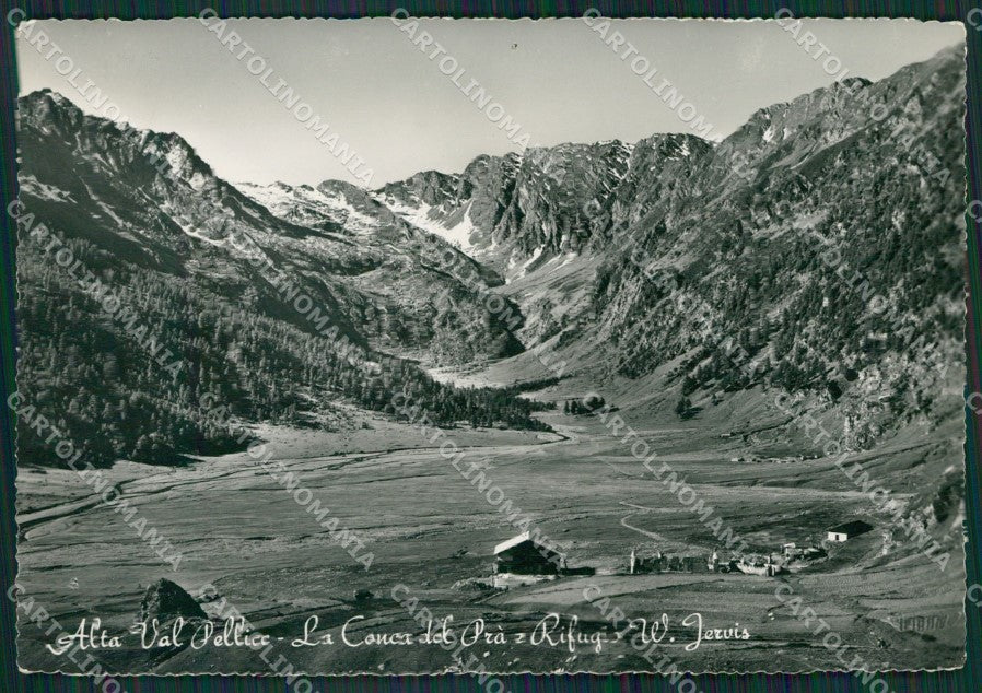 Torino Ceresole Reale Rifugio Jervis FORO Foto FG cartolina KB1990 – fronte