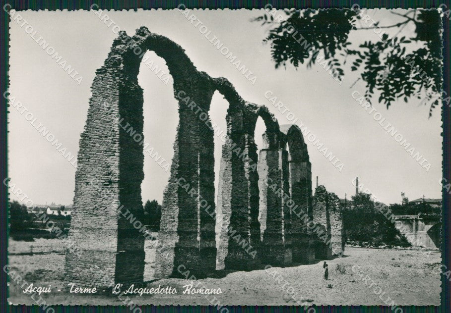Alessandria Acqui Terme Acquedotto Romano Foto FG cartolina KB1991 – fronte