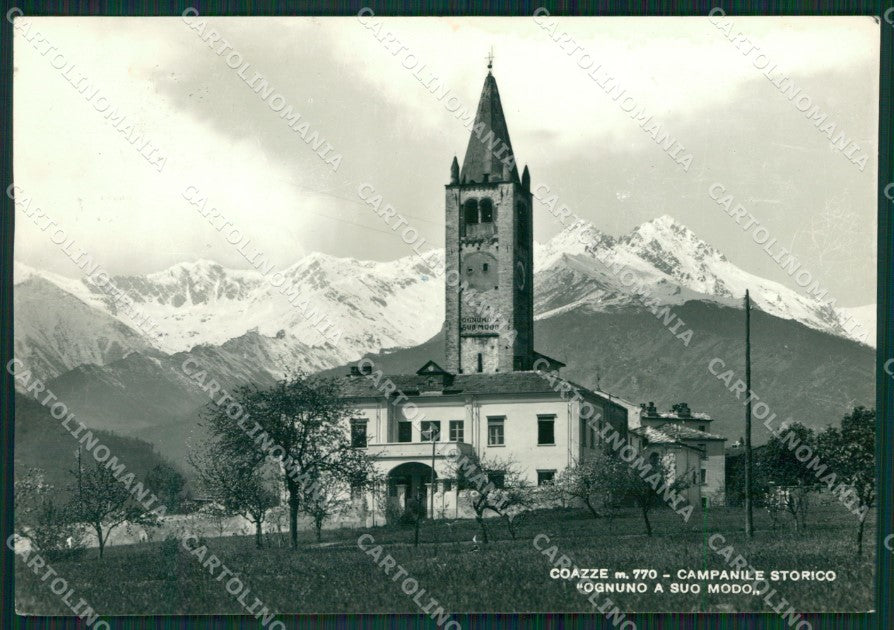 Torino Coazze Foto FG cartolina KB1992 – fronte