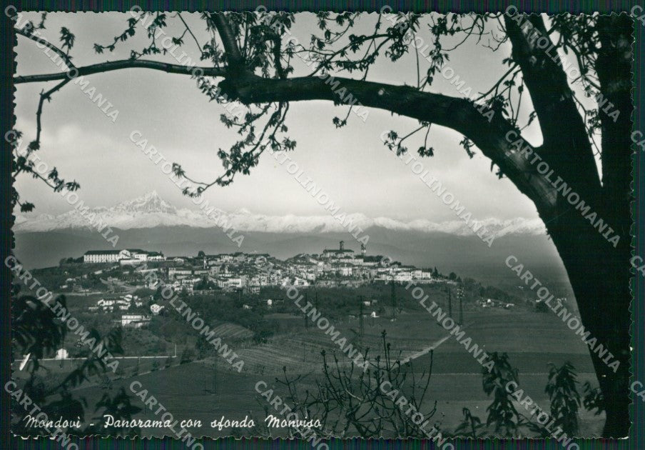 Cuneo Mondovì Monviso Foto FG cartolina KB1993 – fronte