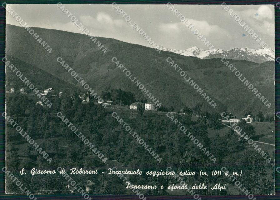 Cuneo Roburent San Giacomo di Foto FG cartolina KB2015 – fronte