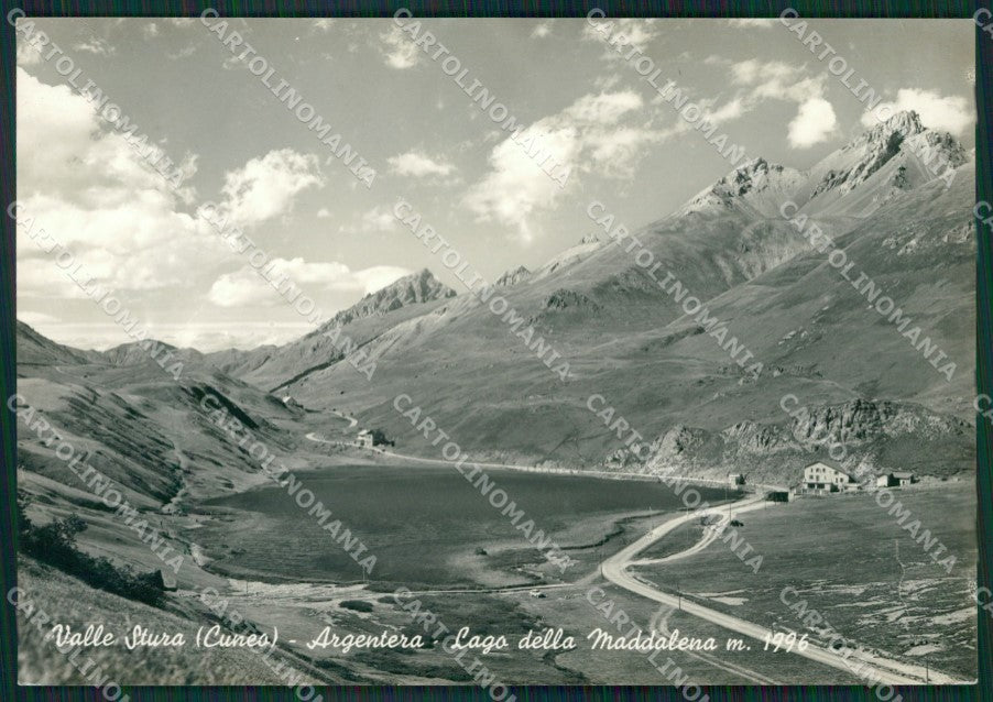 Cuneo Argentera Valle Stura Lago della Maddalena Foto FG cartolina KB2024 – fronte