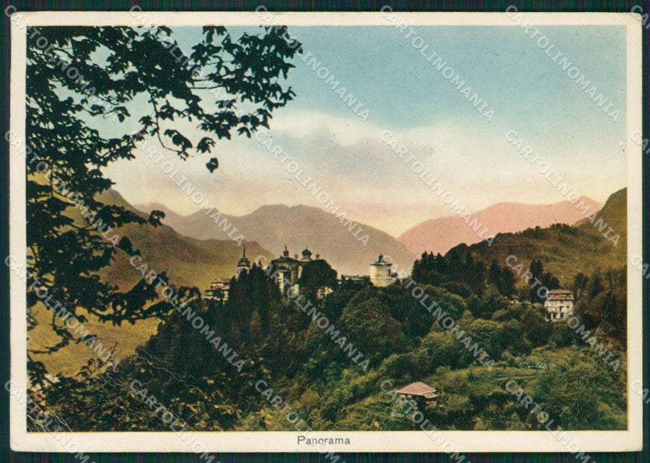 Vercelli Varallo Sesia Sacro Monte PIEGHINA ABRASA FG cartolina KB2029 – fronte