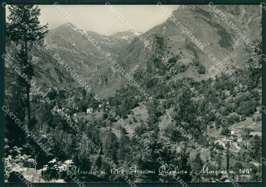 Torino Usseglio Quagliera Margone Foto FG cartolina KB2044 – fronte