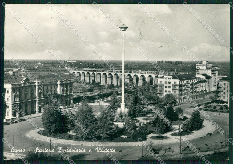 Cuneo Città PIEGA Foto FG cartolina KB2058 – fronte
