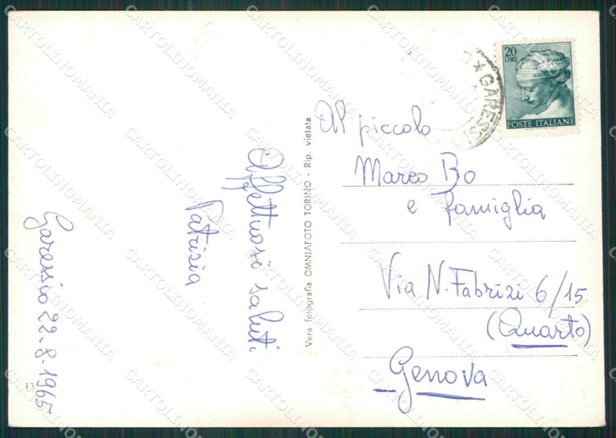 Cuneo Garessio Foto FG cartolina KB2078 – retro