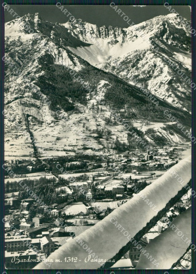 Torino Bardonecchia Nevicata Foto FG cartolina KB2080 – fronte