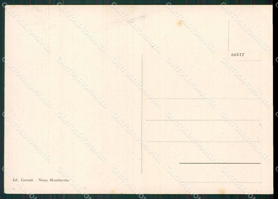 Asti Moasca Annunziata PIEGHINA Foto FG cartolina KB2083 – retro