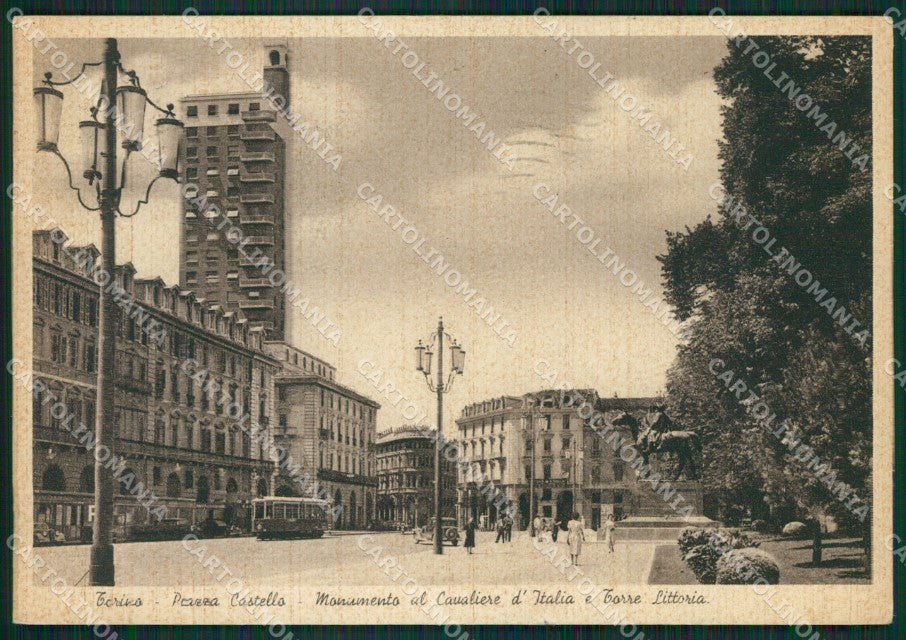 Torino Città Tram FG cartolina KB2088 – fronte