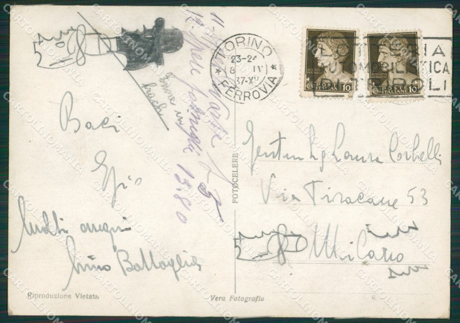 Torino Città Foto FG cartolina KB2089 – retro