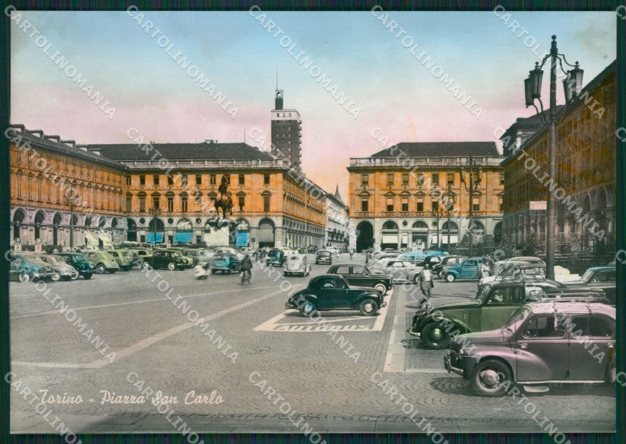 Torino Città Auto Foto FG cartolina KB2097 – fronte