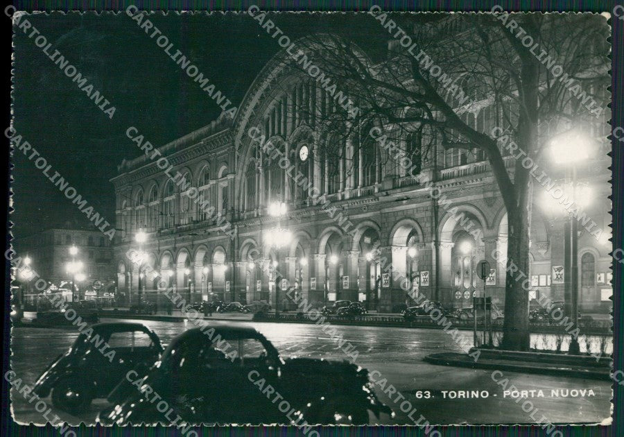 Torino Città Stazione Auto Foto FG cartolina KB2110 – fronte
