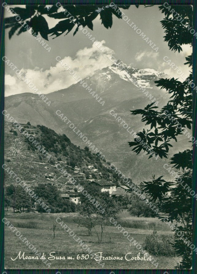 Torino Meana di Susa Corbolei PIEGA Foto FG cartolina KB2118 – fronte