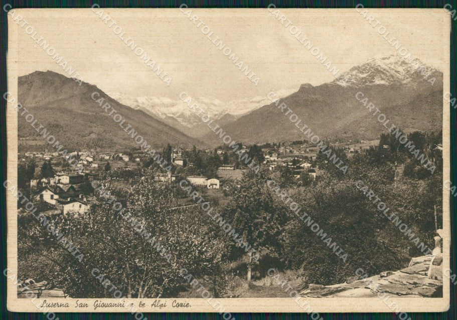 Torino Luserna San Giovanni PIEGHINA FG cartolina KB2121 – fronte