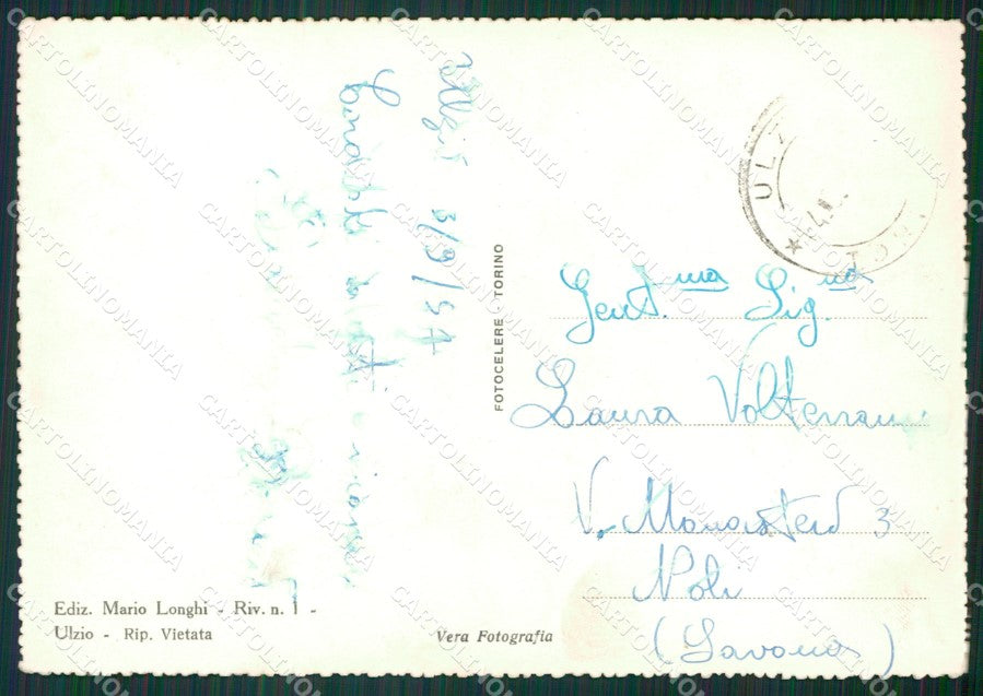 Torino Ulzio PIEGATA Foto FG cartolina KB2125 – retro