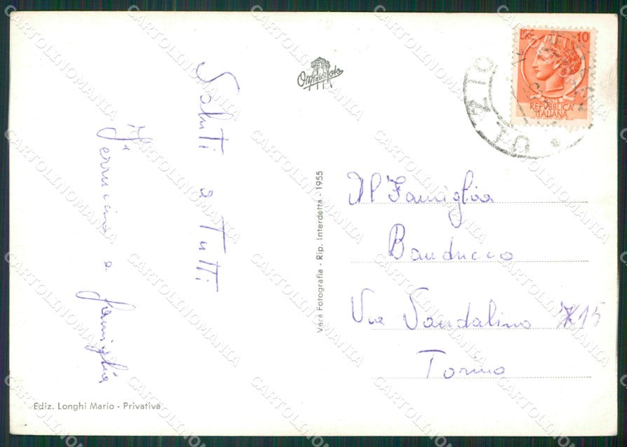Torino Ulzio Abbadia PIEGHINE Foto FG cartolina KB2132 – retro